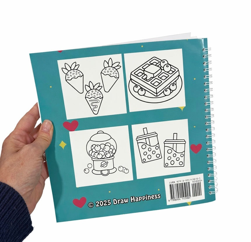 Sweet Treats - Bold and Easy Coloring Book