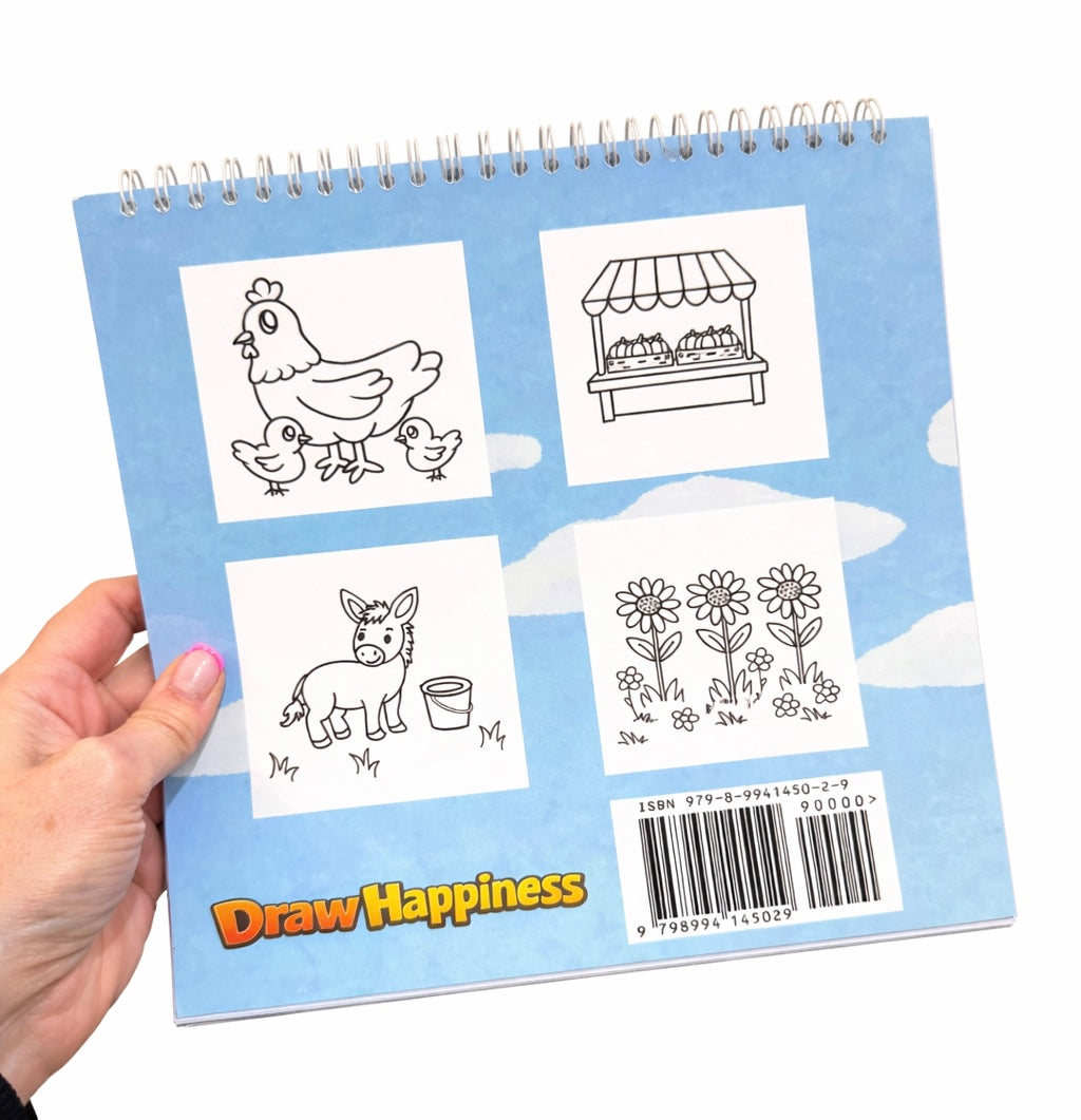Farm Friends - Bold and Easy Coloring Book