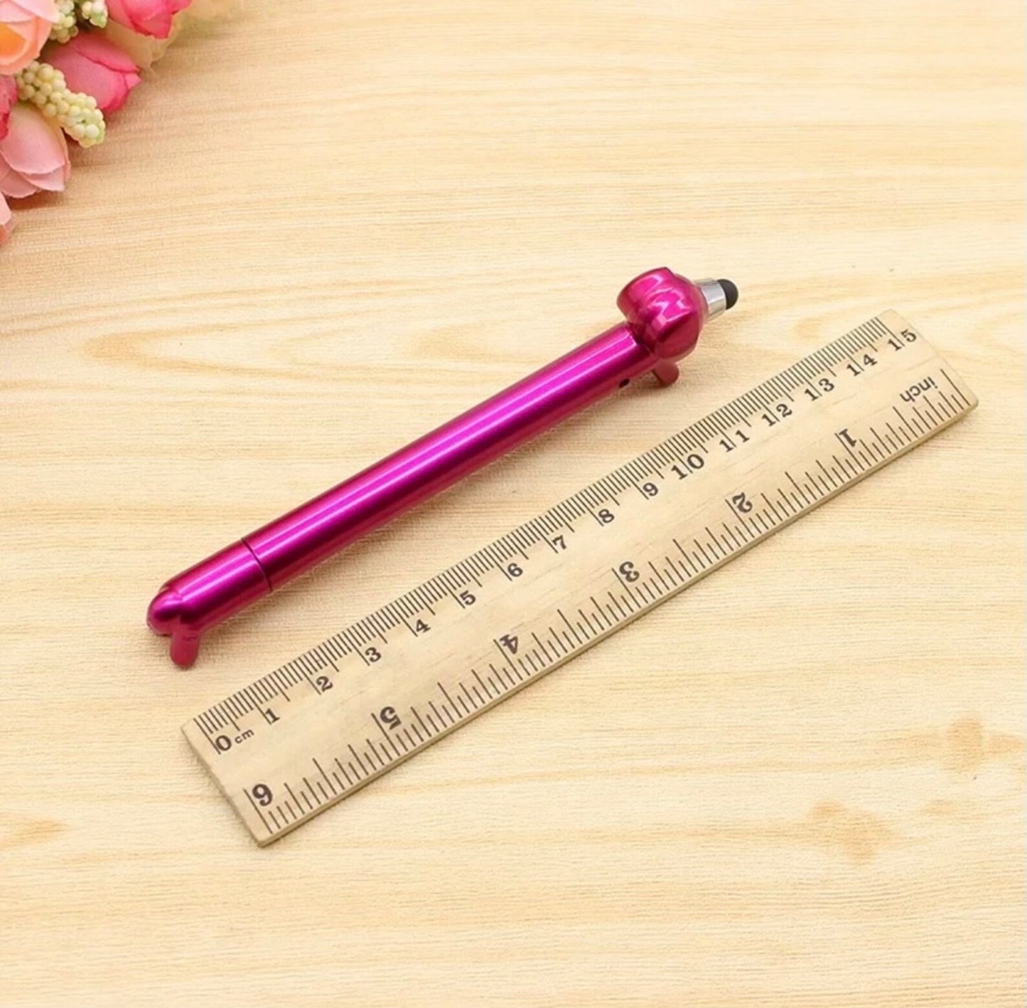 Novelty Dog Ballpoint Pen with Stylus, Puppy Pen, Novelty Stylus for Electronics