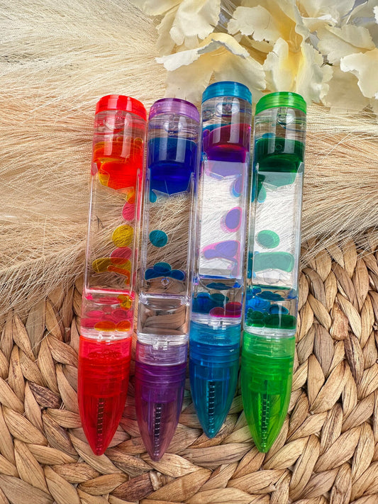 Liquid Bubble Fidget Pen, Anti Stress or Anxiety Ballpoint Pen